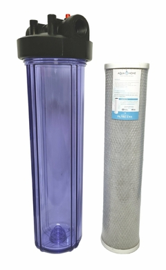 Prefiltro JUMBO Big Blue 20'' con CTO Transparente - AH-BB20 CTO - comprar online