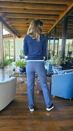 CA-0220- Calça malha jeans - Kelch