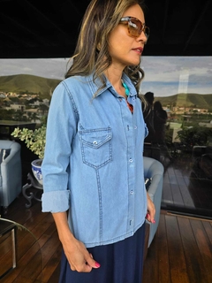 BS-0603 - Camisa jeans claro