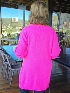 CS-0272- Cardigan de tricot pink na internet
