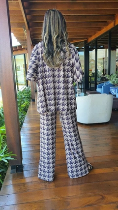 CJ-0128- Conjunto calça e kimono - loja online