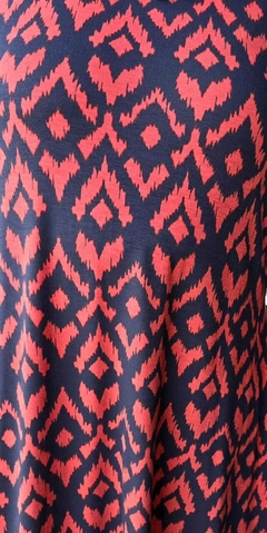 CS-0246A- cardigan tricot leve pied des poule vermelho escuro/preto - loja online