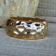 PU-0021 - Pulseira metal dourado depressoes - comprar online