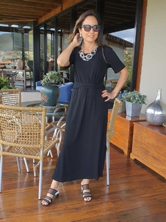 Imagem do VE-0508- Vestido interessante preto