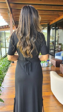 VE-0508- Vestido interessante preto - comprar online