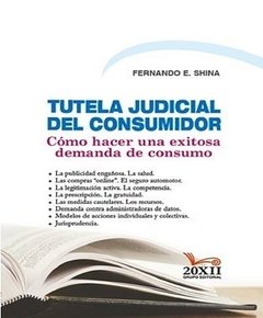 Tutela judicial del consumidor AUTOR: Shina, Fernando