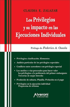 LOS PRIVILEGIOS Y SU IMPACTO EN LAS EJECUCIONES INDIVIDUALES - CLAUDIA ZALAZAR