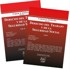 DERECHO DEL TRABAJO Y LA SEGURIDAD SOCIAL - 2 TOMOS - CARLOS LIVELLARA