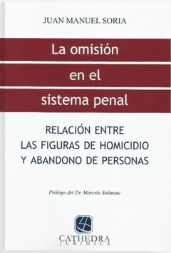 La omisión en el sistema penal relación entre homicidio y abandono de personas. AUTOR: Soria, Juan M.
