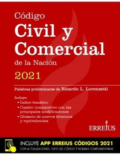 Código Civil Y Comercial de la Nación 2021 Formato Rustico