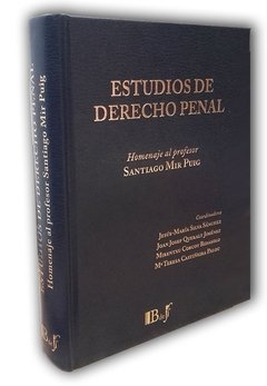 Estudios de derecho penal homenaje a Mir Puig AUTOR: Silva Sanchez, Jesús María