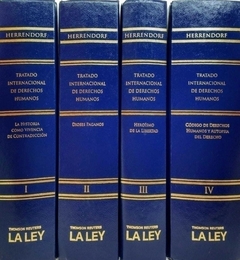Tratado Internacional de Derechos Humanos Autor Daniel E. Herrendorf. - 4 TOMOS
