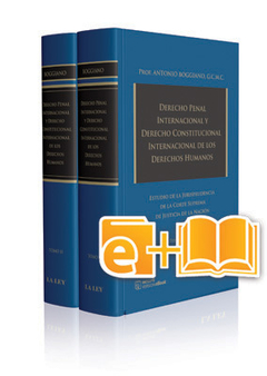 Derecho Penal Internacional y Derecho Constitucional Internacional de los Derechos Humanos. 2 tomos de Lujo. (E-Book + Papel). Boggiano, Antonio