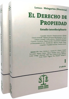 EL DERECHO DE PROPIEDAD. ESTUDIO INTERDISCIPLINARIO - LOVECE - WEINGARTEN
