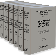 Tratado de derecho de familia 6 tomos. AUTOR: Kemelmajer de Carlucci, Aida - comprar online
