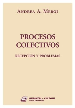 Procesos colectivos. Recepción y problemas AUTOR: Meroi, Andrea A.