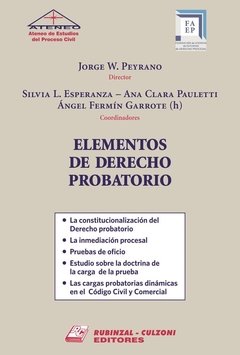 Elementos de derecho probatorio AUTOR: Peyrano, Jorge W.