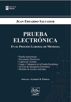 Prueba Electrónica en el Proceso Laboral de Mendoza. 2022 Juan Eduardo Salvador