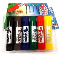 Tempera Solida Colores Clasicos x6 unidades Sifap - comprar online