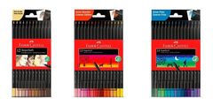 Lápices Faber Castell Supersoft X12 Tonos Piel - comprar online