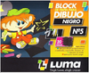 Block De Dibujo Negro Luma Tipo El Nene N° 5 X 20 Hojas - comprar online