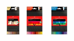 Lapices Supersoft Faber Castell Colores Frios x15 - comprar online