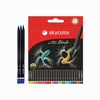 Lapices De Colores Skycolor Black Supersoft x48 piezas