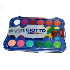 Acuarelas Giotto X 24 Colores + Pincel