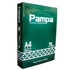 Resmas A4 Pampa 75 Gr