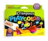 Temperas De Colores Playcolor Caja X10 Colores Surtidos