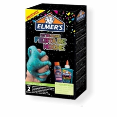 Kit Slime Elmers Fiesta De Noche Brilla Oscuridad Glow Dark - comprar online