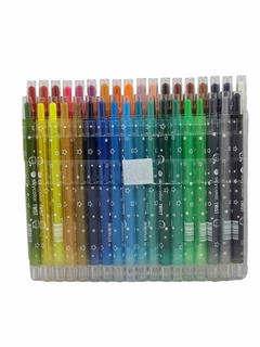 Crayones De Colores Twist Retractil Skycolor X36 Piezas - comprar online