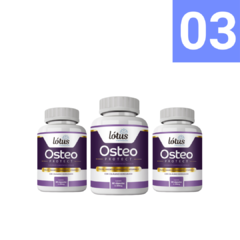 Osteo Protect Lótus 180 Cápsulas - 3 Unidades