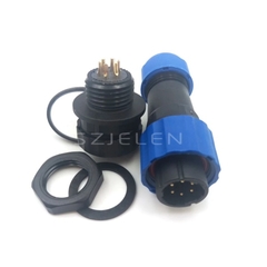 Conector A Prova d`Agua M16 Ip68 - Sd 16 - 6 Vias