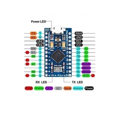 Arduino Pro Micro - Atmega32u4 - Leonardo Compatível - comprar online