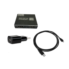 Splitter Hdmi 1x2 4k Compatível HDR 10