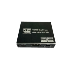 Splitter Hdmi 1x2 4k Compatível HDR 10 - HR2 Eletrônica