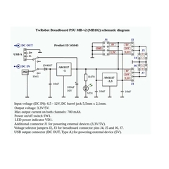 Módulo Fonte De Alimentação 3.3v 5v Protoboard - Arduino na internet