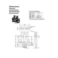 Sensor Fotoelétrico Forquilha 5mm Pnp Ee-sx670p Omron - loja online