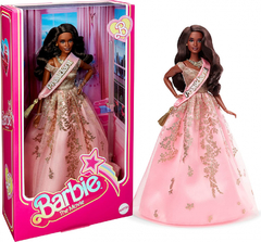 President Barbie in Pink and Gold Dress – Barbie The Movie - Michigan Dolls