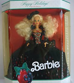 Happy Holidays 1991 Barbie doll - comprar online