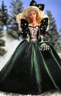 Happy Holidays 1991 Barbie doll