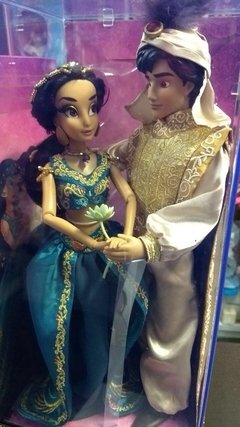 Jasmine e Aladdin Disney Designer Dolls - Michigan Dolls