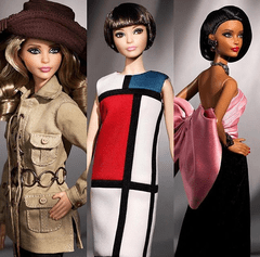 Barbie Yves Saint Laurent Mondrian - loja online