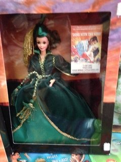 Barbie Doll Scarlett O’Hara (Green Drapery Dress) - comprar online