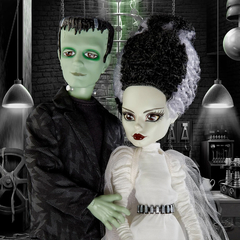 Frankenstein & Bride of Frankenstein Monster High Skullector Doll Set - comprar online