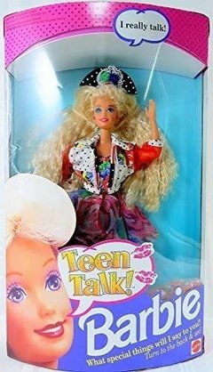 Vintage 1991 Teen Talk Barbie doll