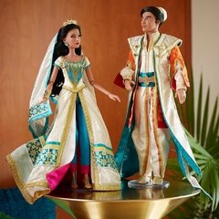 Jasmine e Aladdin Limited Edition Live Action Film dolls