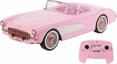 Barbie The Movie Pink Corvette Convertible c/ Controle Remoto
