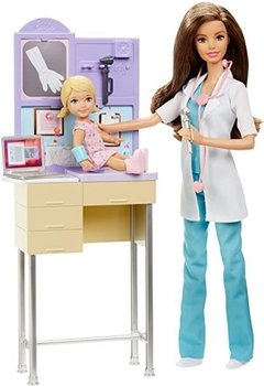 Barbie Pediatrician Playset - Career doll